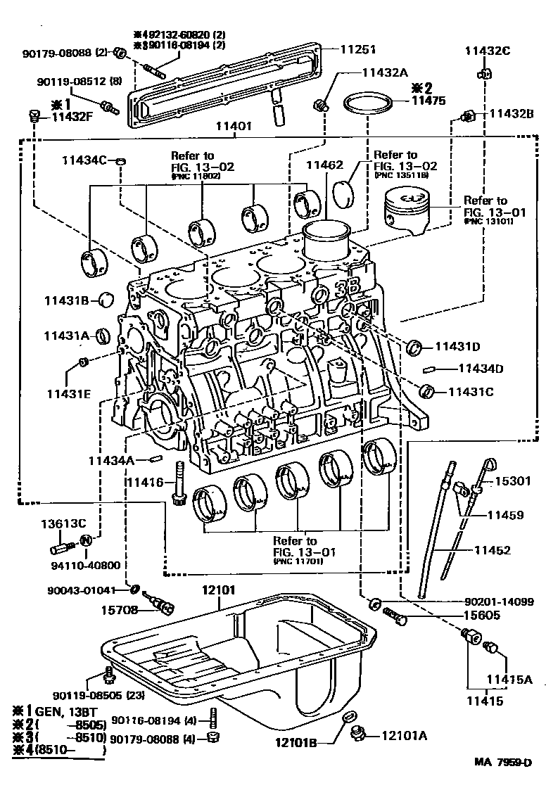 1105 — CYLINDER BLOCK