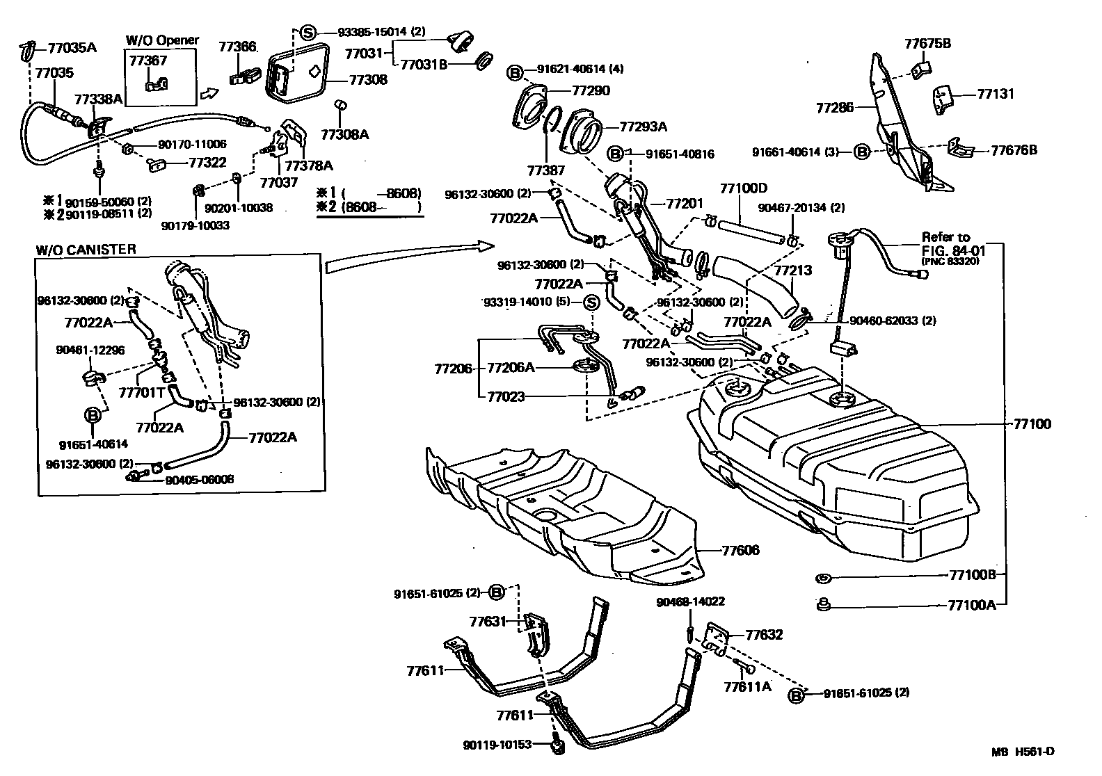 7751 — FUEL TANK & TUBE