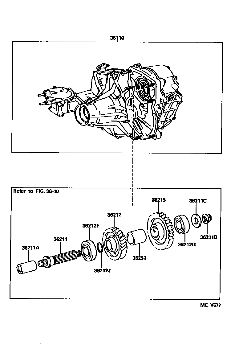 3608 — TRANSFER ASSEMBLY & GASKET KIT