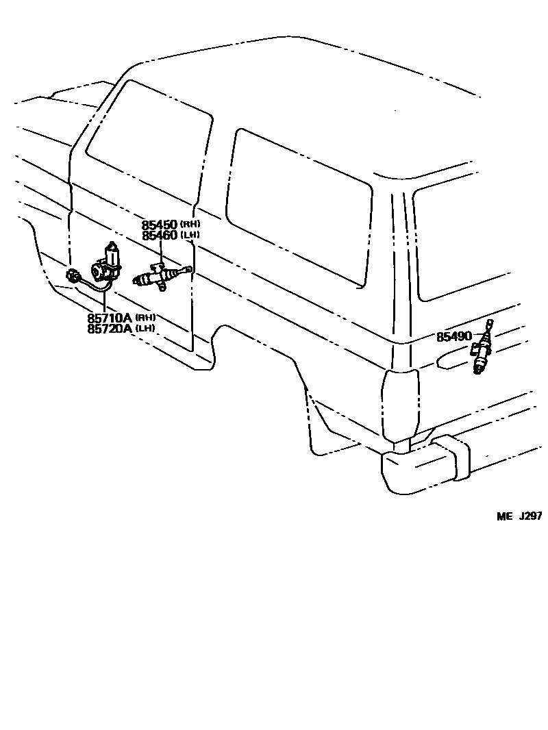 8511 — DOOR MOTOR & DOOR SOLENOID