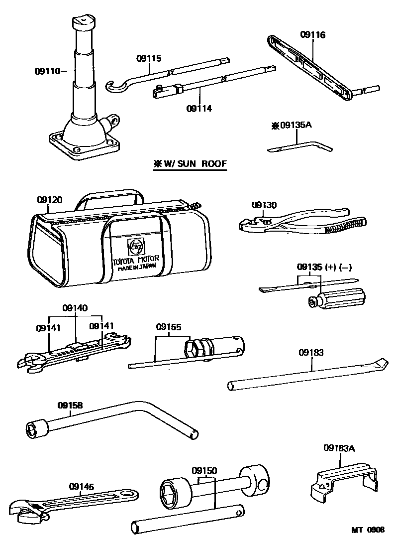 0901 — STANDARD TOOL