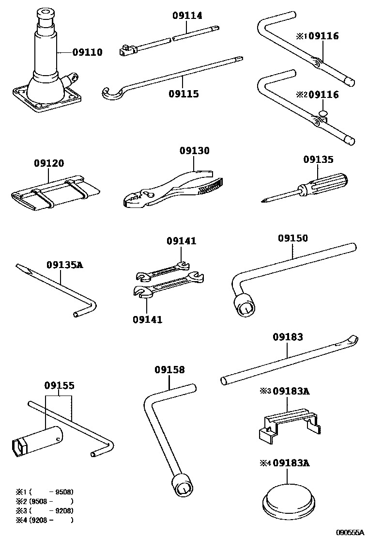 0901 — STANDARD TOOL