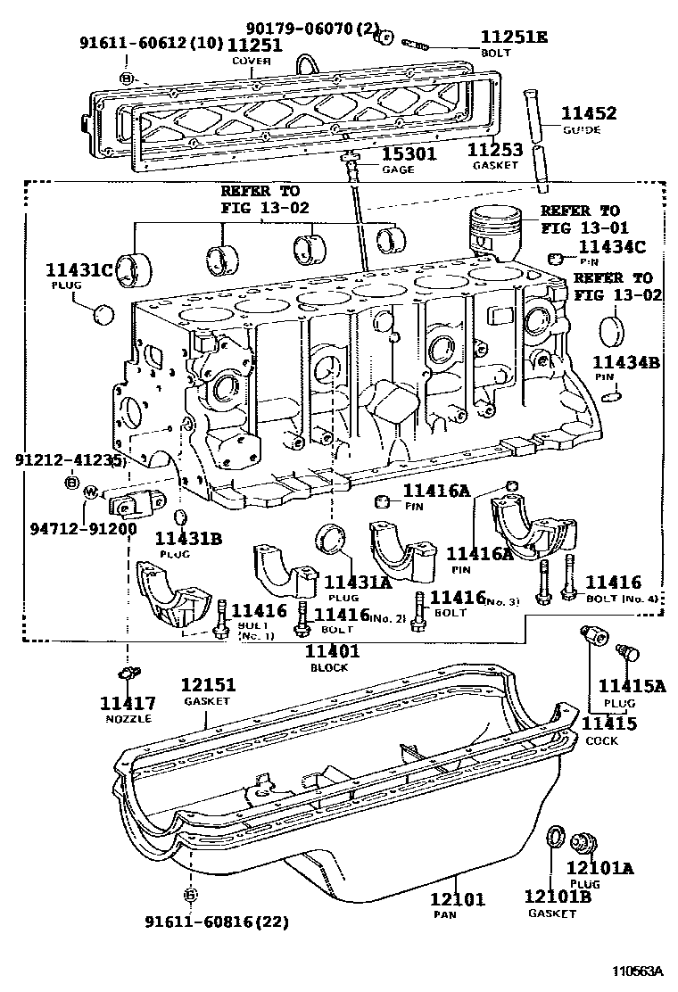 1105 — CYLINDER BLOCK