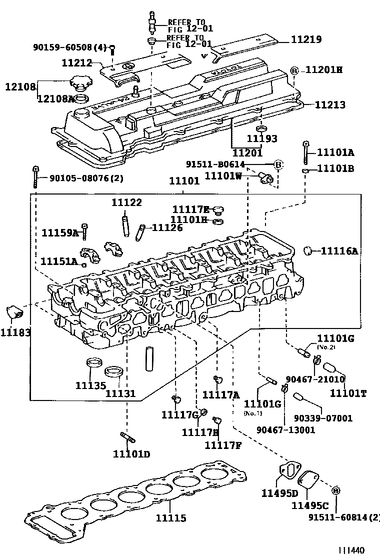 1104 — CYLINDER HEAD