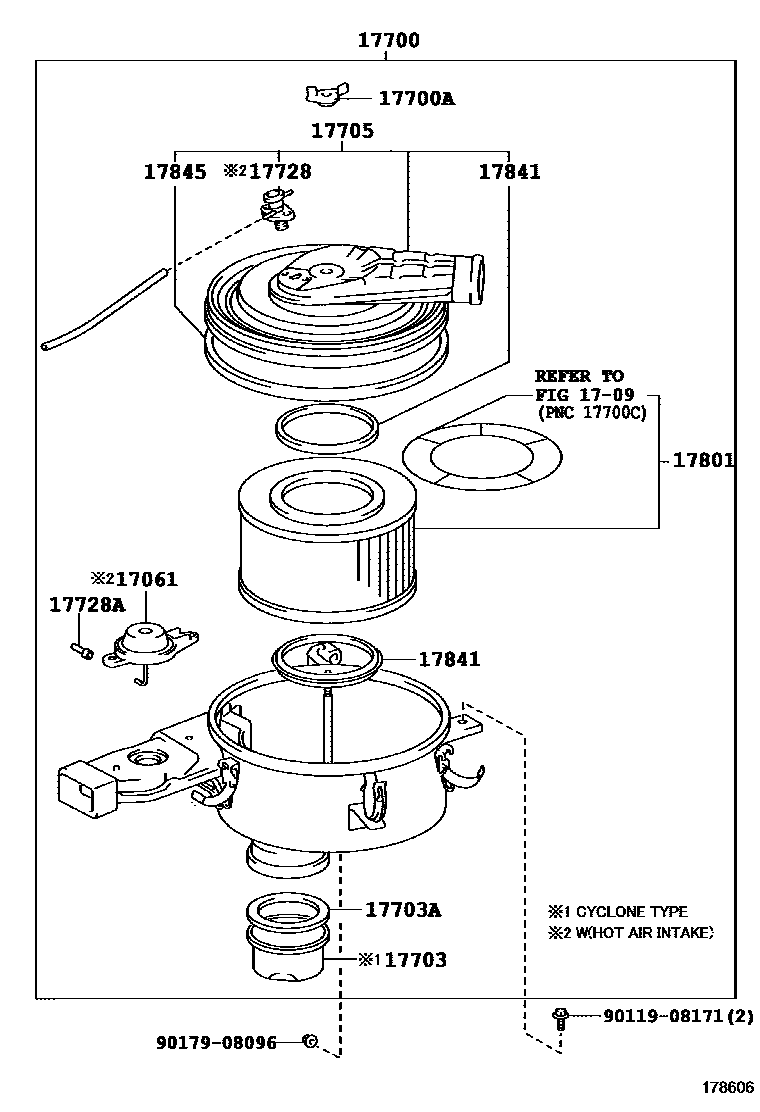 1703 — AIR CLEANER