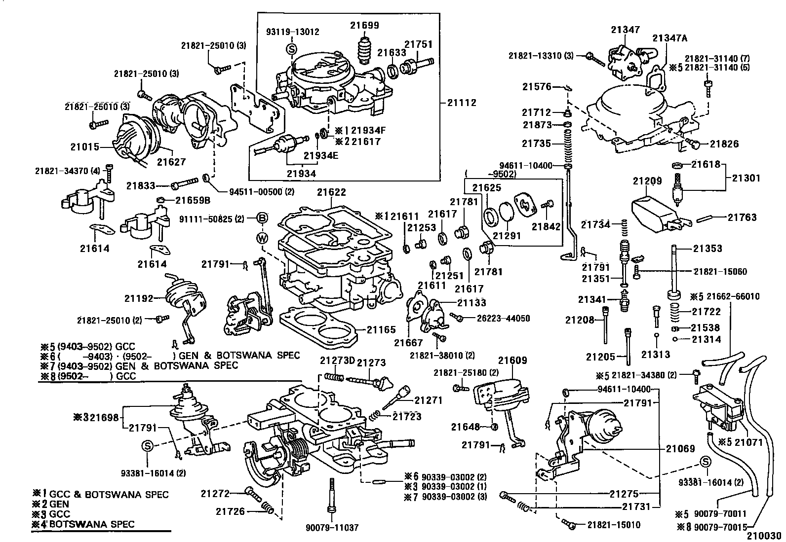 2103 — CARBURETOR