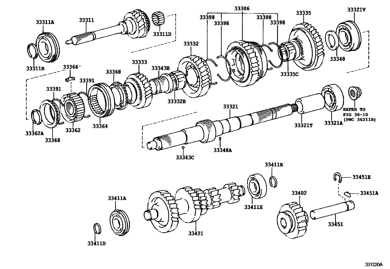 3305 — TRANSMISSION GEAR (MTM)