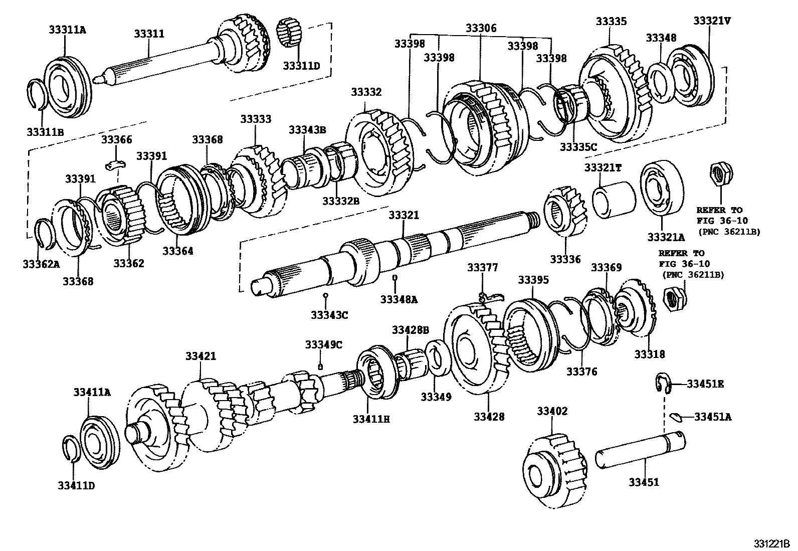 3305 — TRANSMISSION GEAR (MTM)