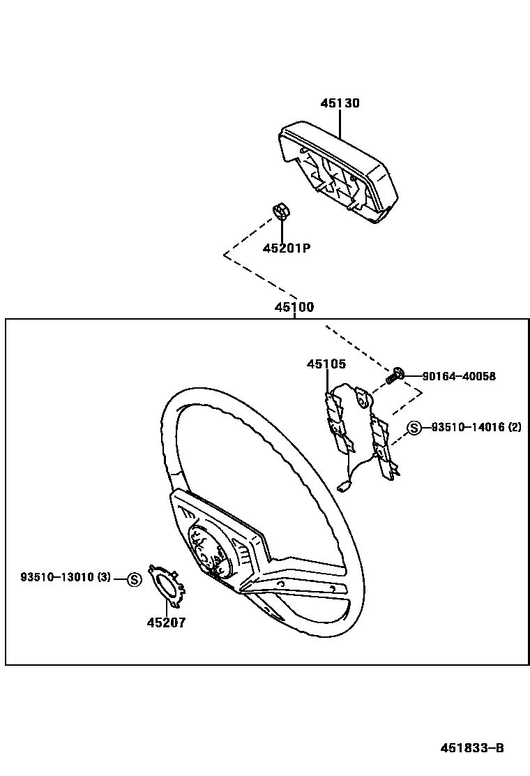 4504 — STEERING WHEEL