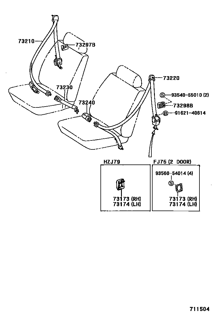 7152 — SEAT BELT