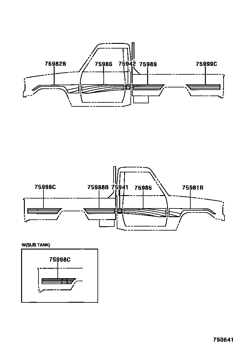 7553 — BODY STRIPE