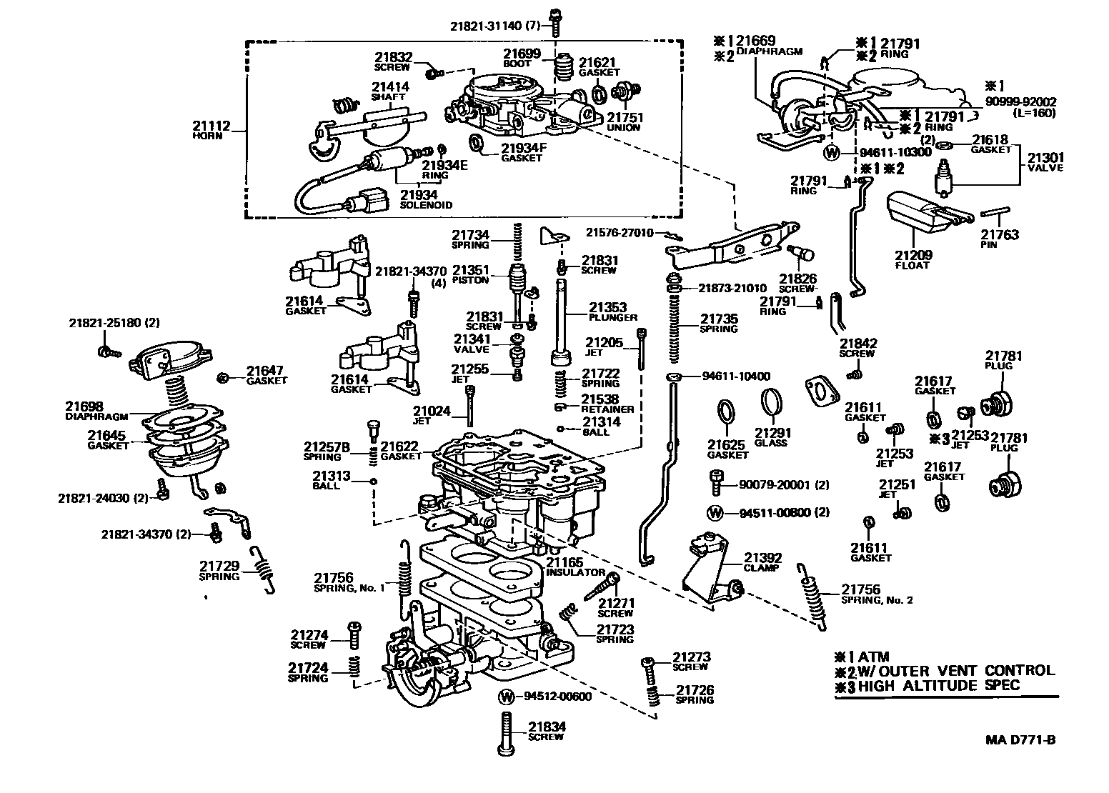 2103 — CARBURETOR