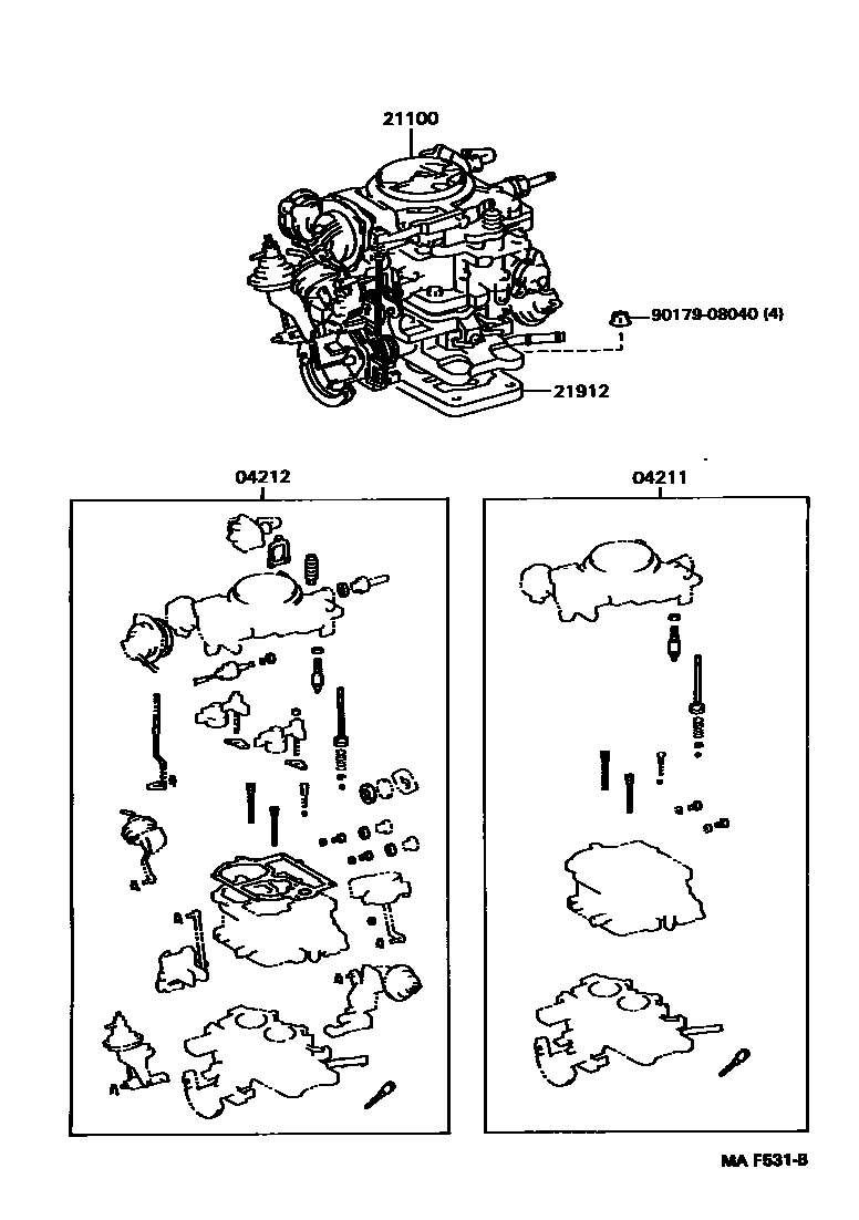 2102 — CARBURETOR ASSEMBLY