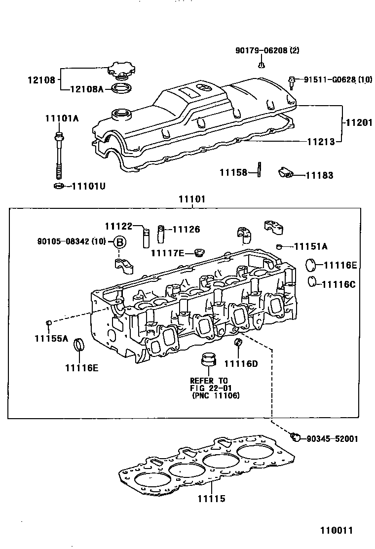1104 — CYLINDER HEAD