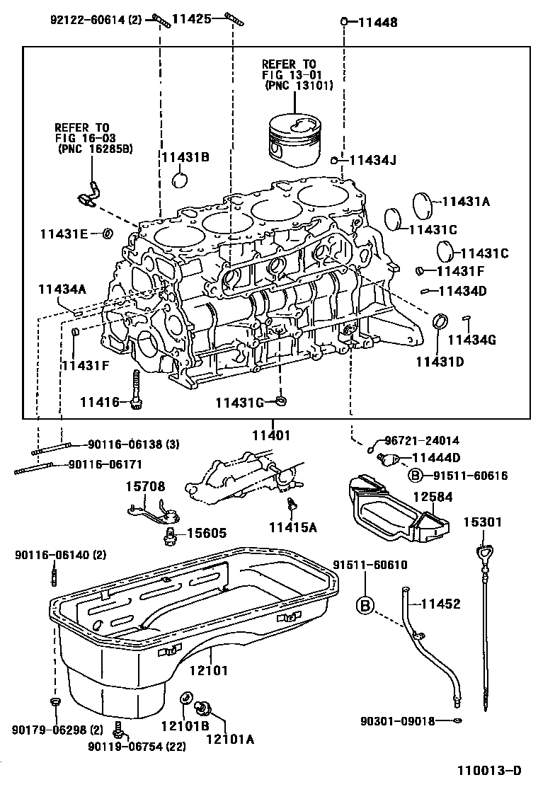 1105 — CYLINDER BLOCK