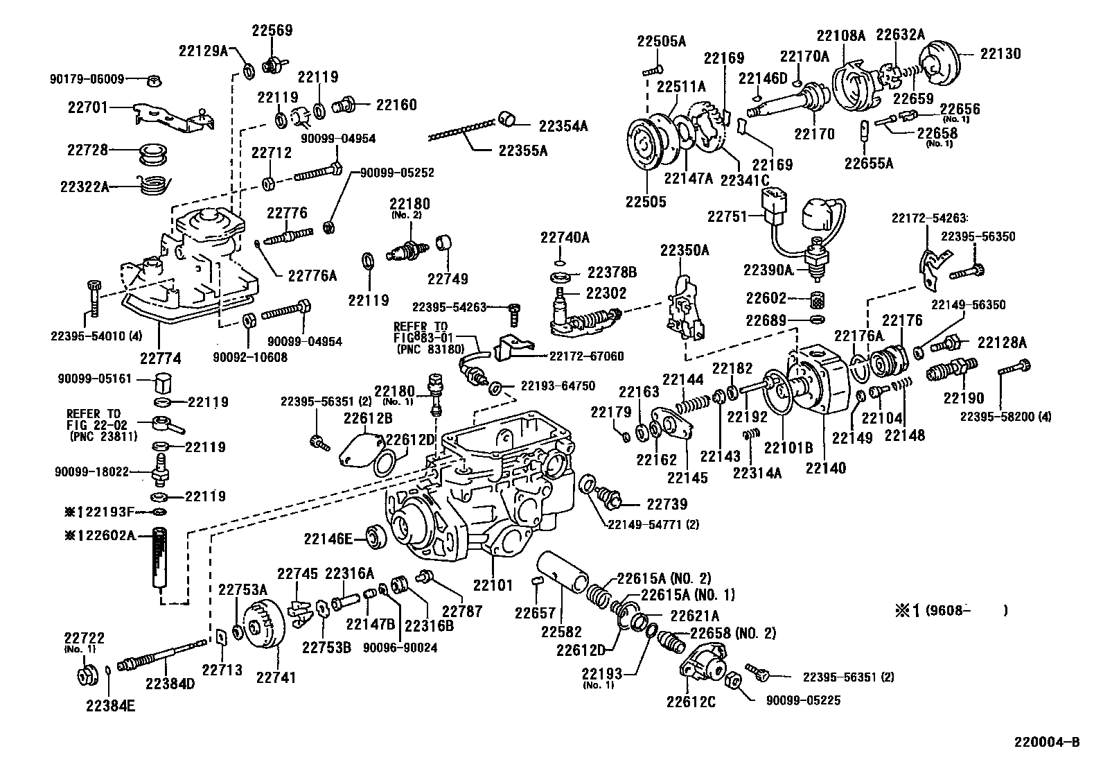 2203 — INJECTION PUMP BODY