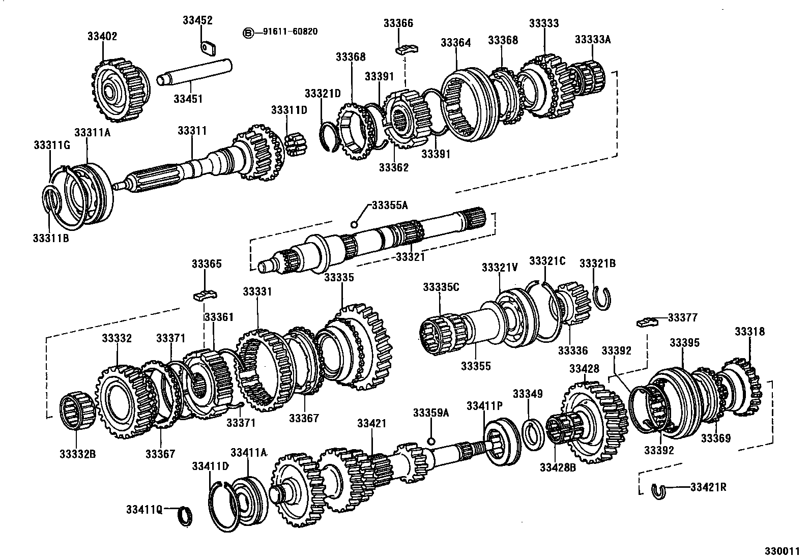 3305 — TRANSMISSION GEAR (MTM)