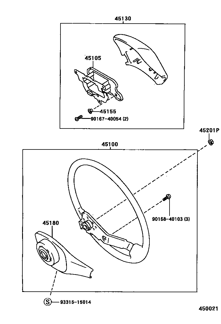 4504 — STEERING WHEEL