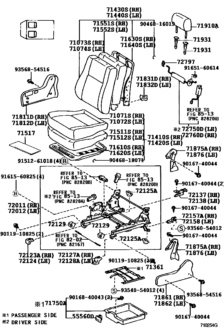 7151 — SEAT & SEAT TRACK