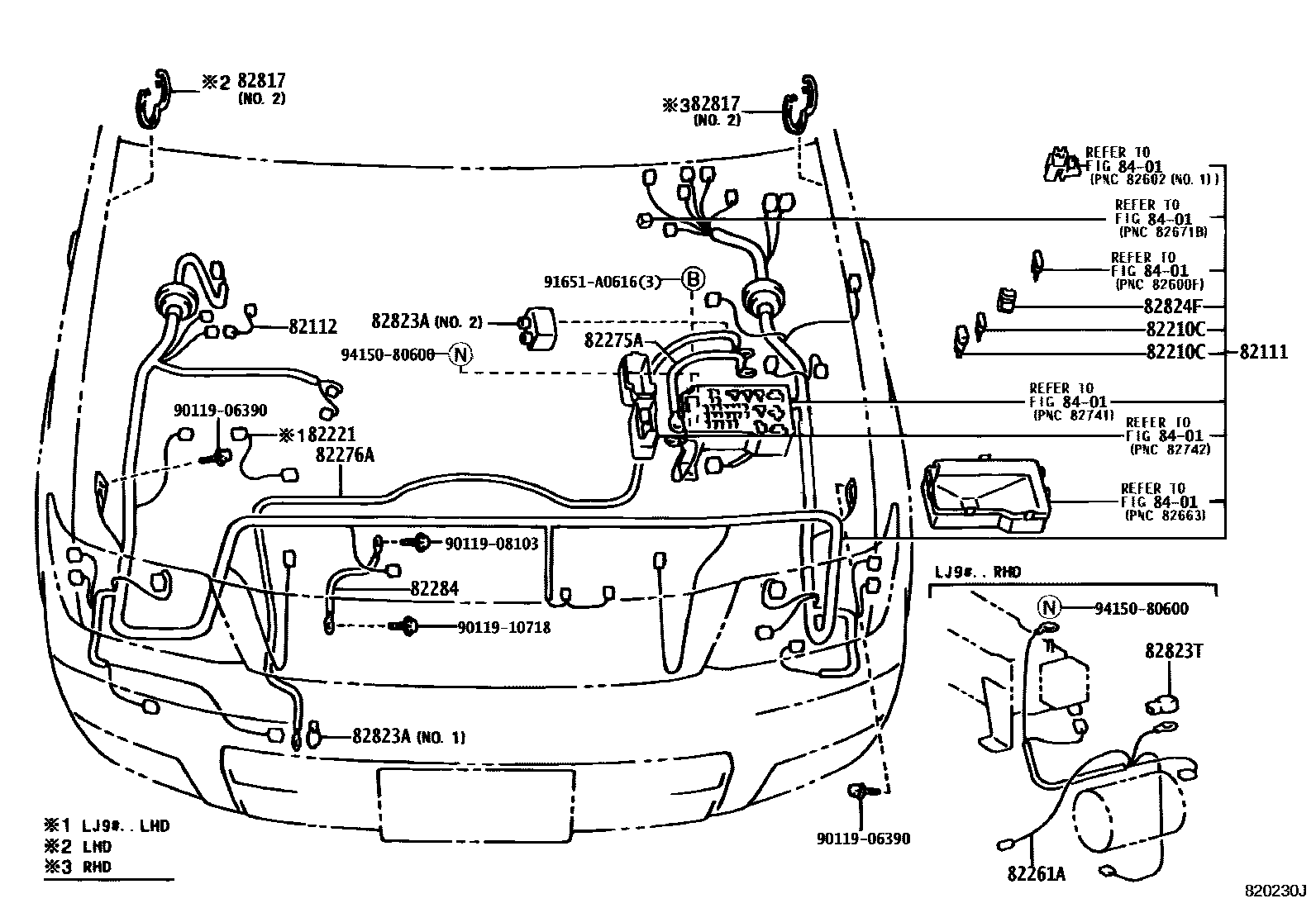 8202 — WIRING & CLAMP