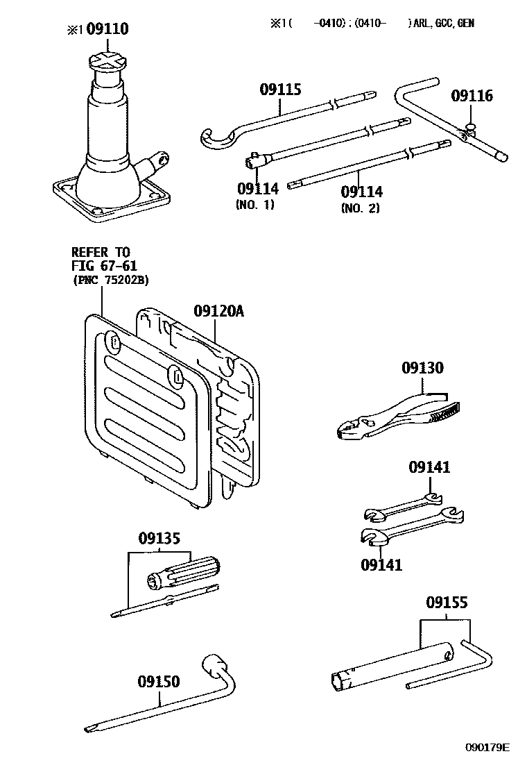0901 — STANDARD TOOL