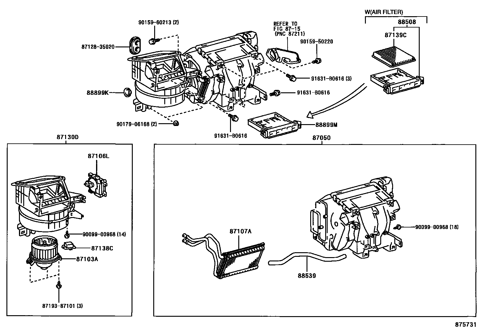 8714 — HEATING & AIR CONDITIONING - COOLER UNIT