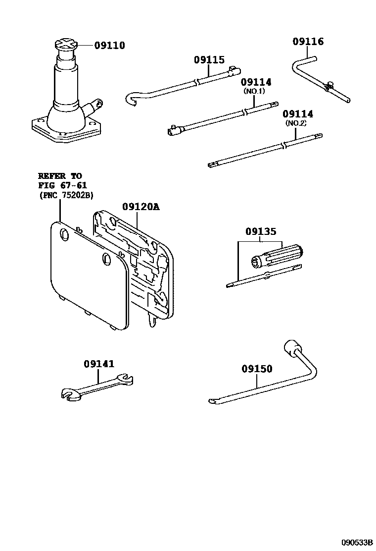 0901 — STANDARD TOOL
