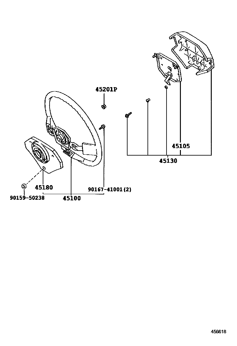 4504 — STEERING WHEEL