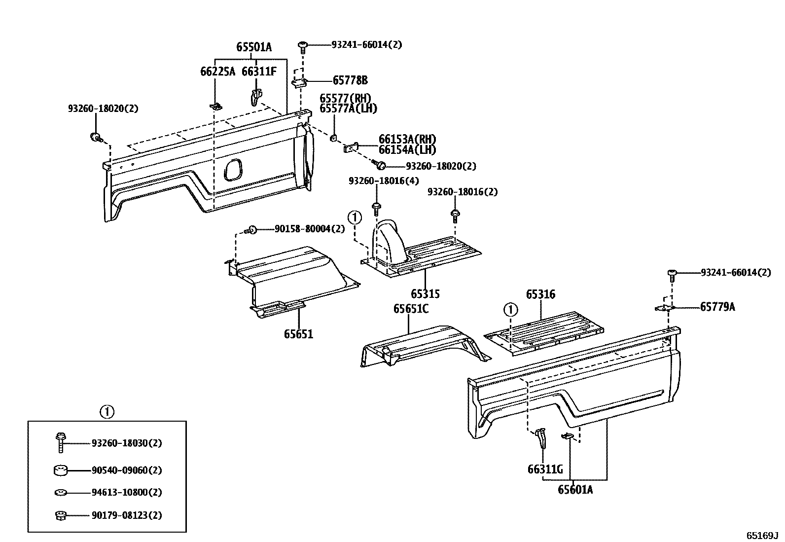 6554 — REAR BODY SIDE PANEL