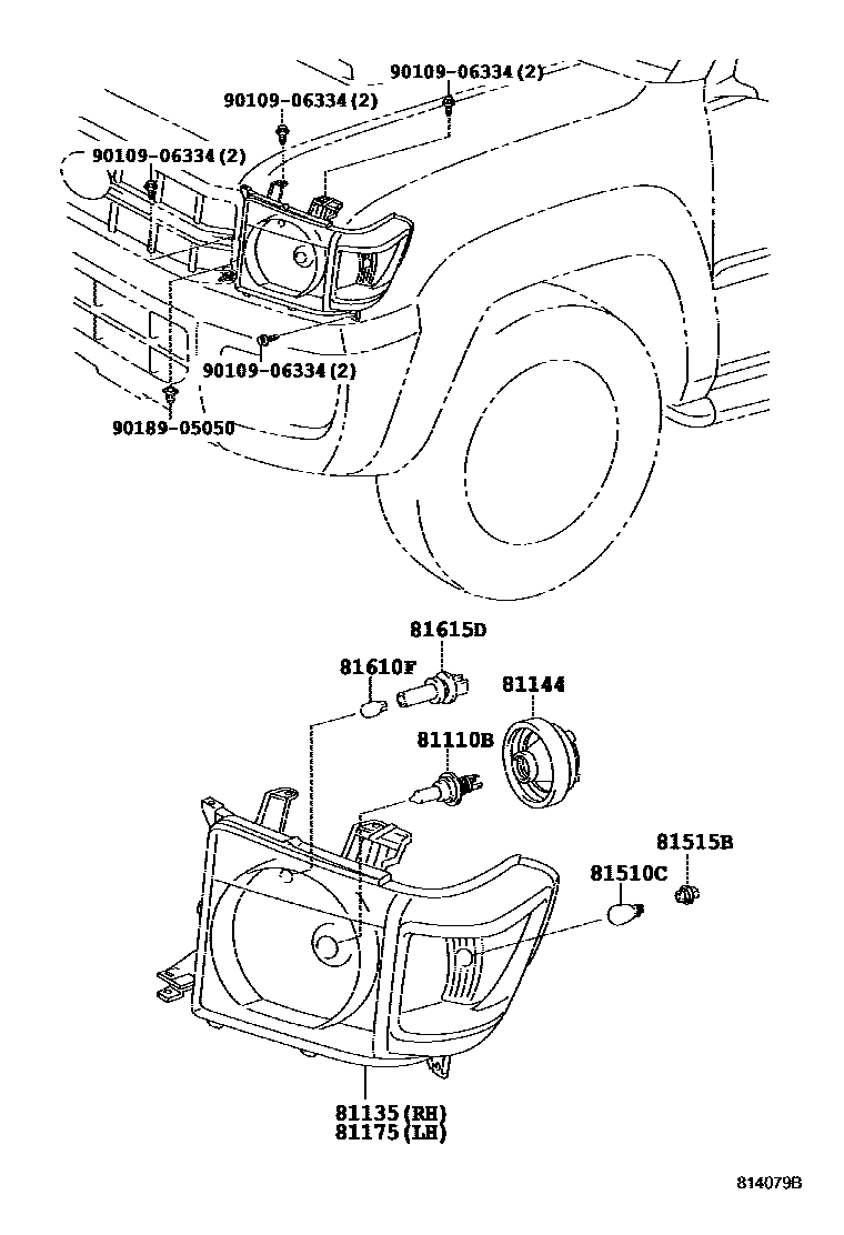 8101 — HEADLAMP