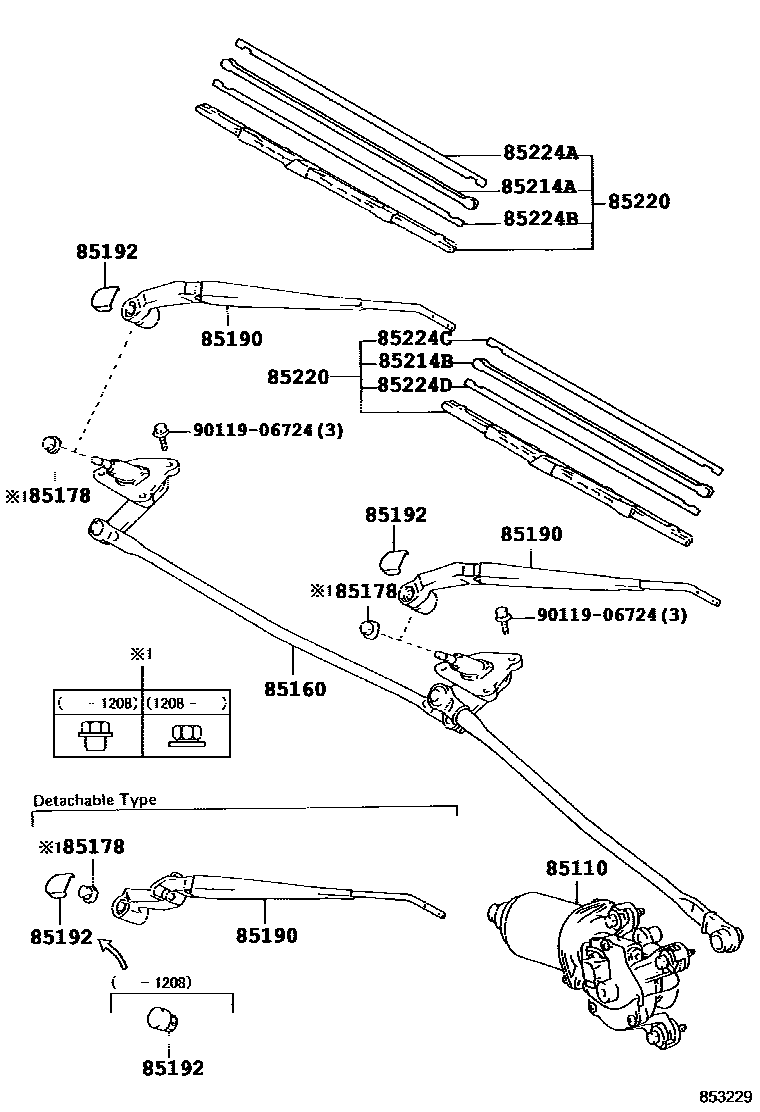 8501 — WINDSHIELD WIPER