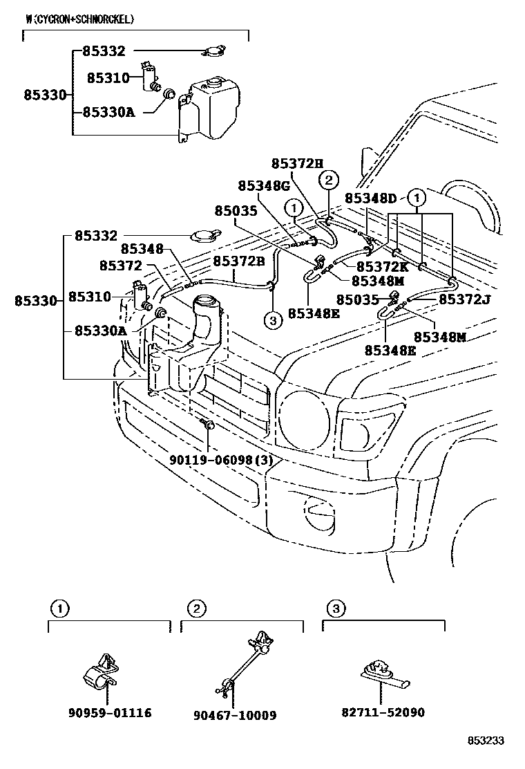 8503 — WINDSHIELD WASHER