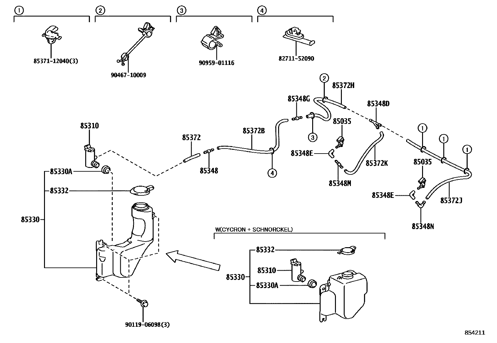 8503 — WINDSHIELD WASHER