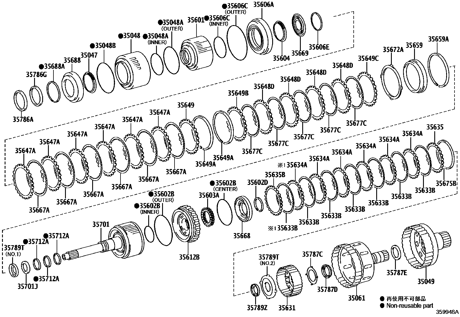 3507 — BRAKE BAND & MULTIPLE DISC CLUTCH (ATM)