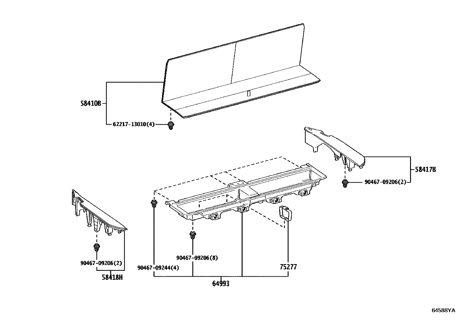 6455 — DECK BOARD & DECK TRIM COVER