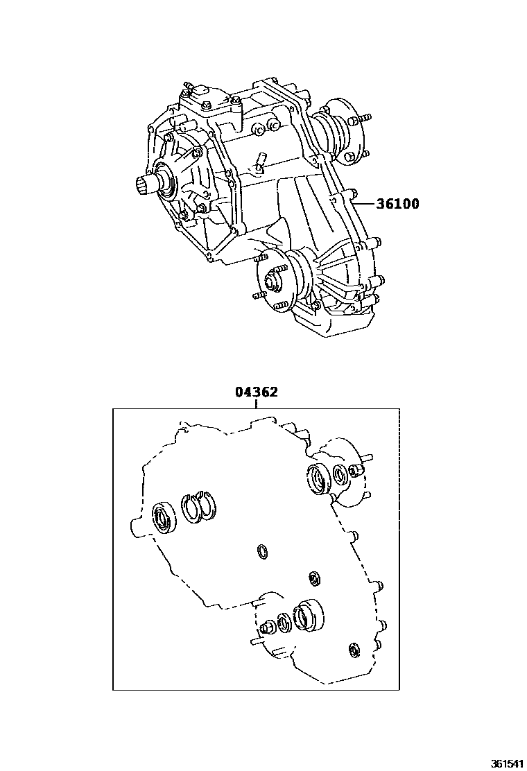 3608 — TRANSFER ASSEMBLY & GASKET KIT