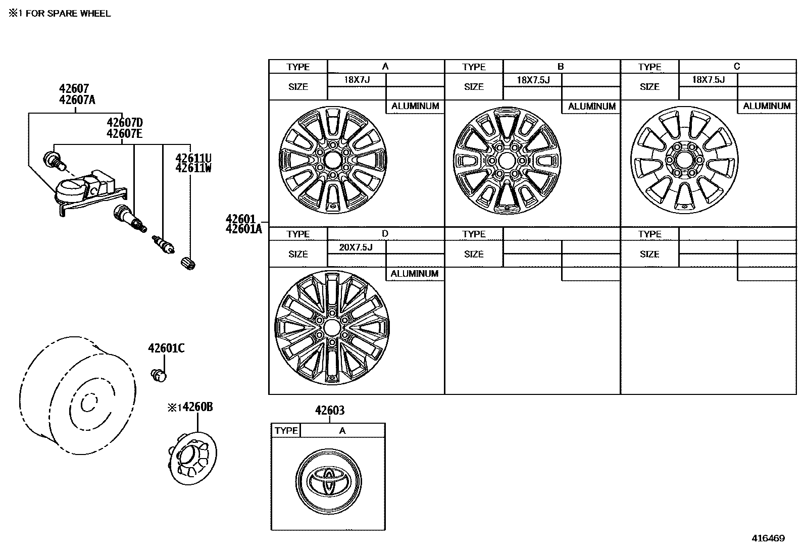 4103 — DISC WHEEL & WHEEL CAP