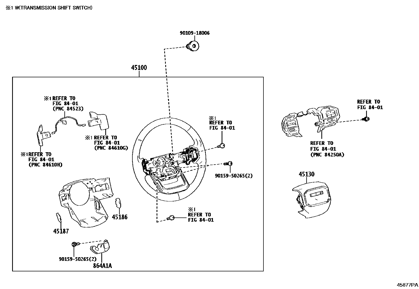 4504 — STEERING WHEEL