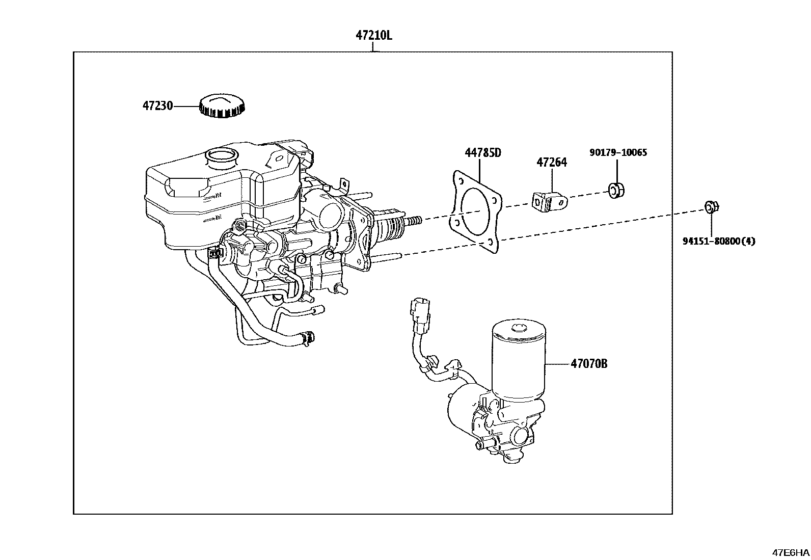 4702 — BRAKE MASTER CYLINDER