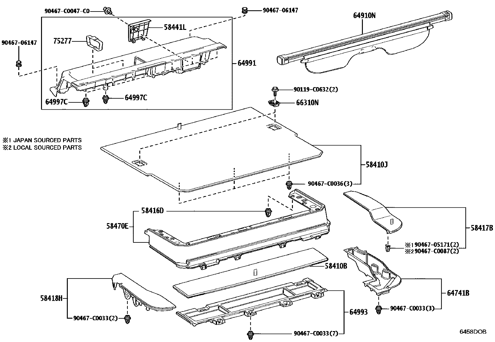 6455 — DECK BOARD & DECK TRIM COVER