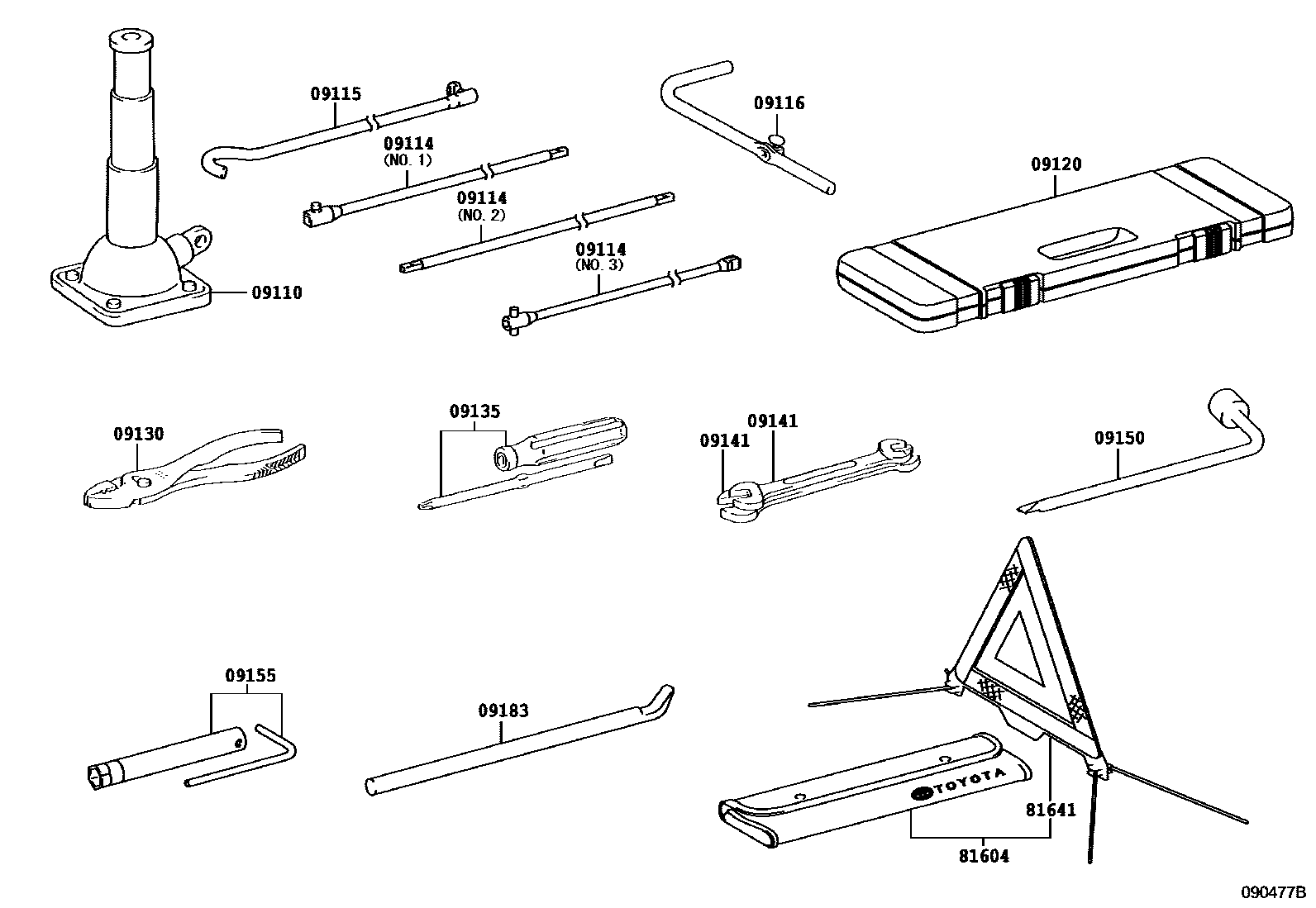 0901 — STANDARD TOOL