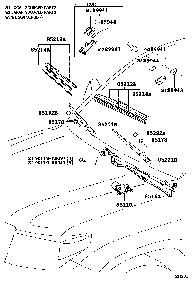 8501 — WINDSHIELD WIPER