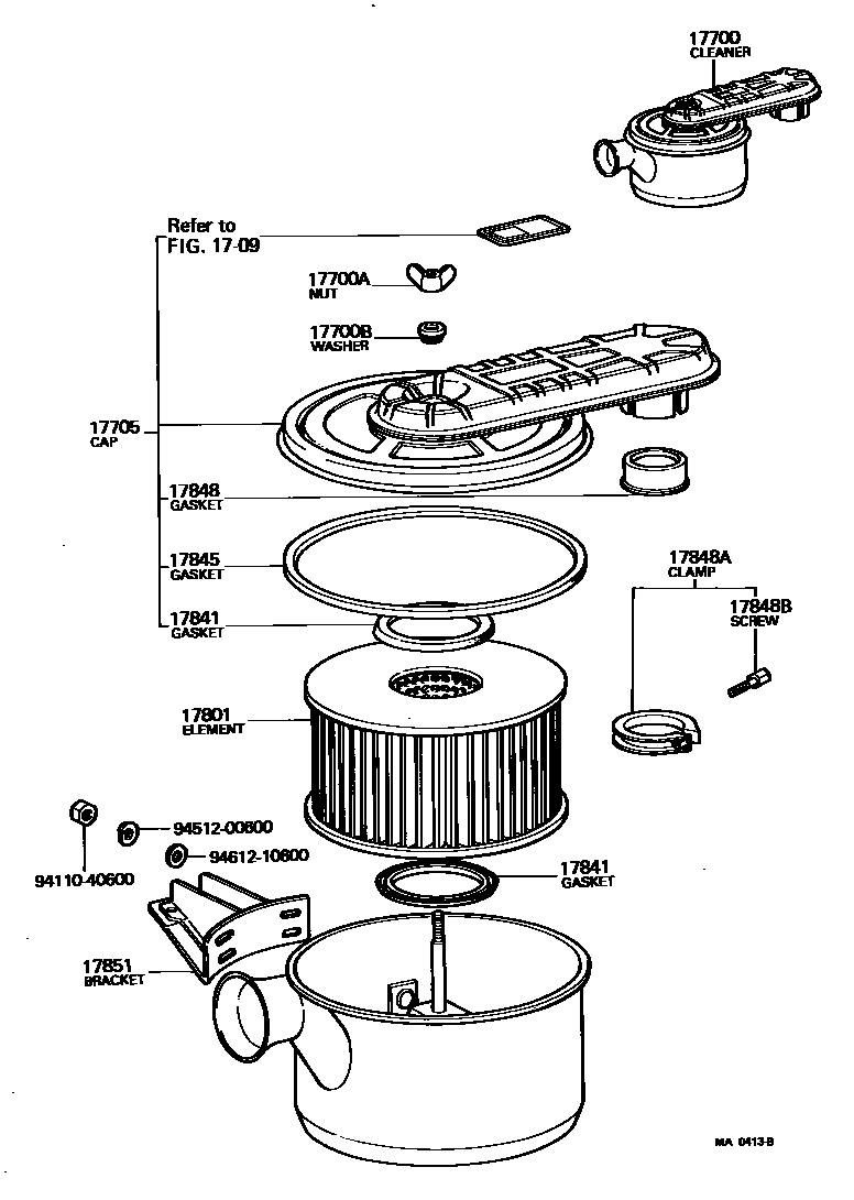 1703 — AIR CLEANER