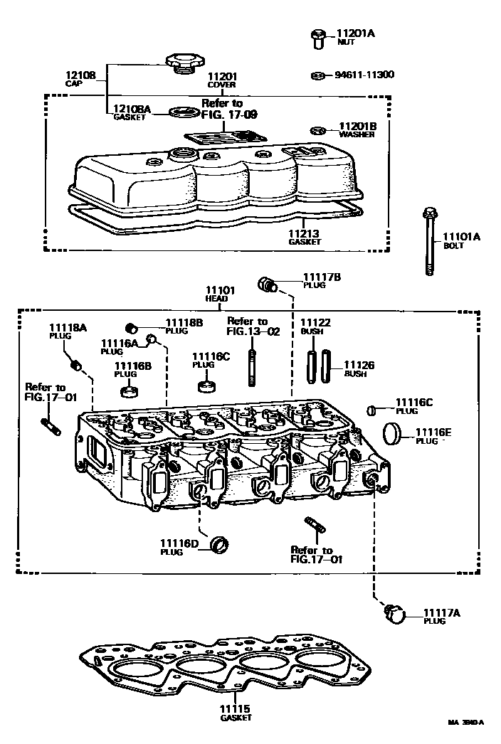 1104 — CYLINDER HEAD
