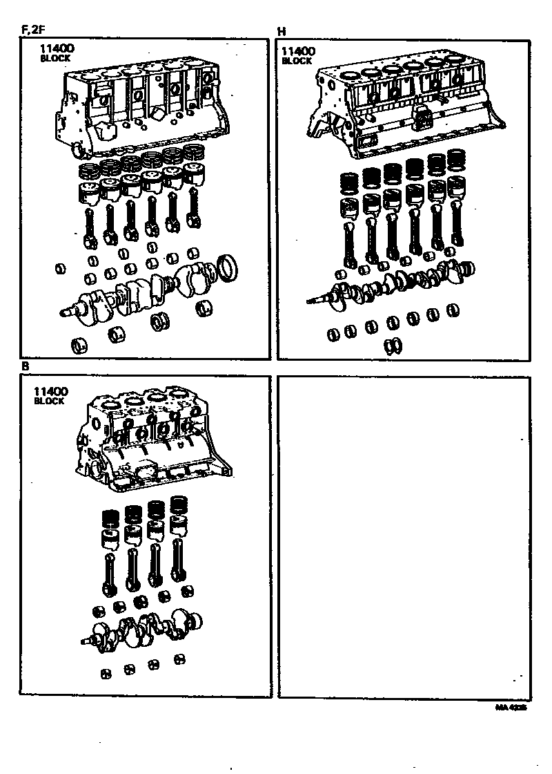 1102 — SHORT BLOCK ASSEMBLY