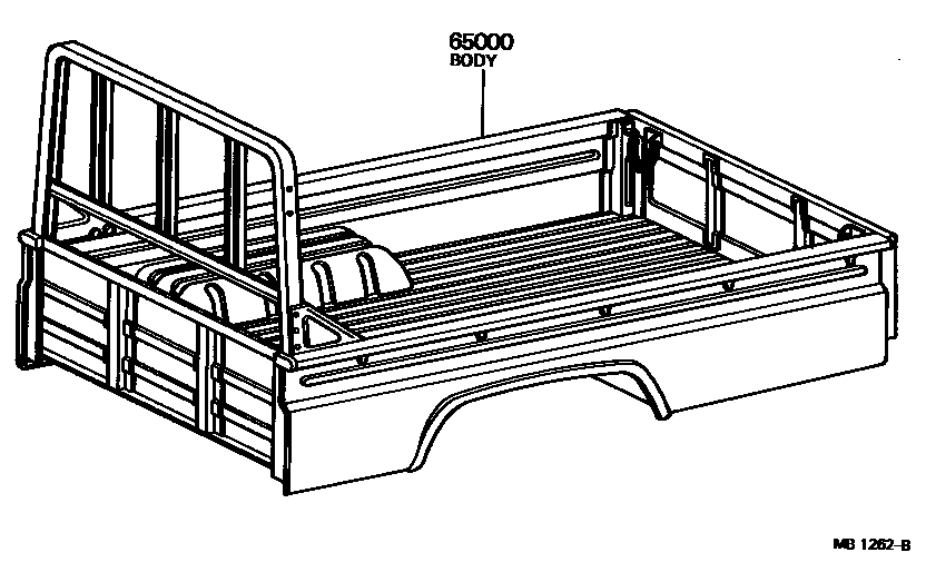 6551 — REAR BODY ASSEMBLY