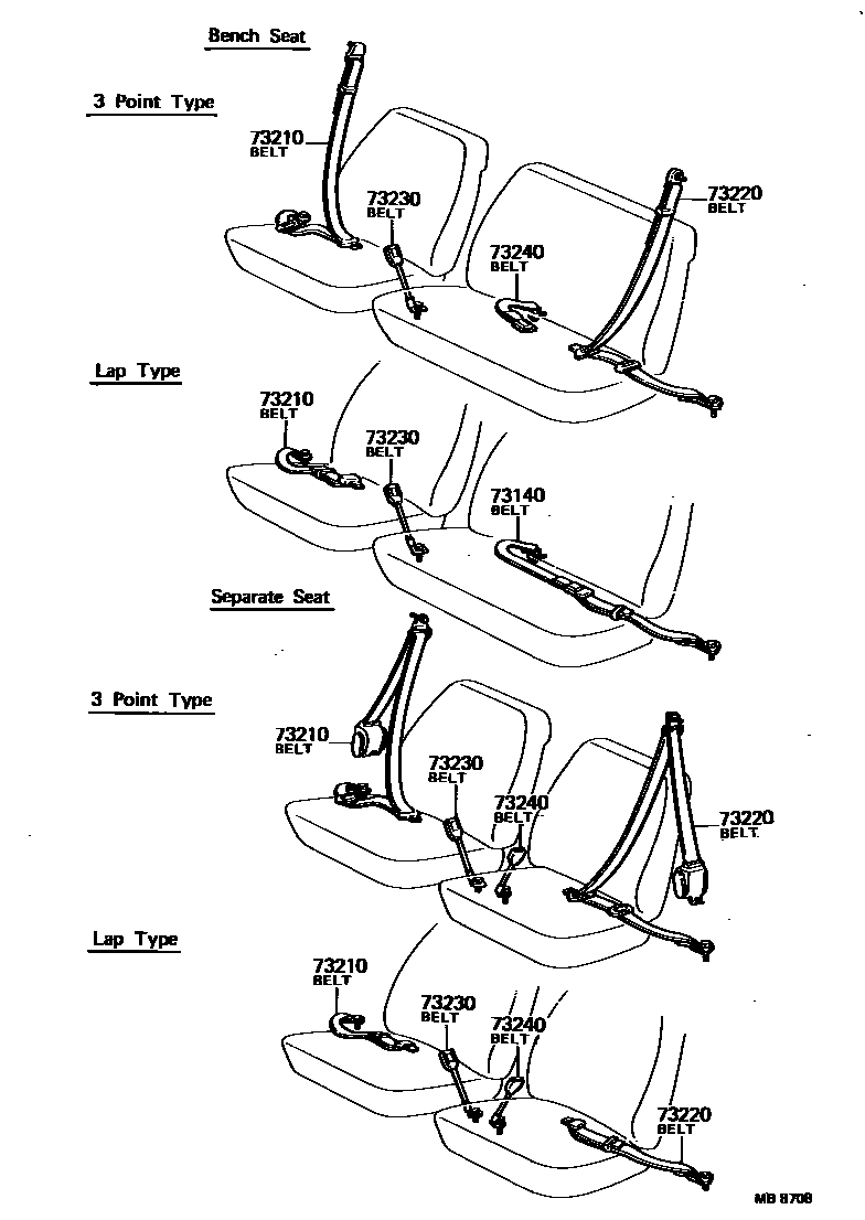 7152 — SEAT BELT