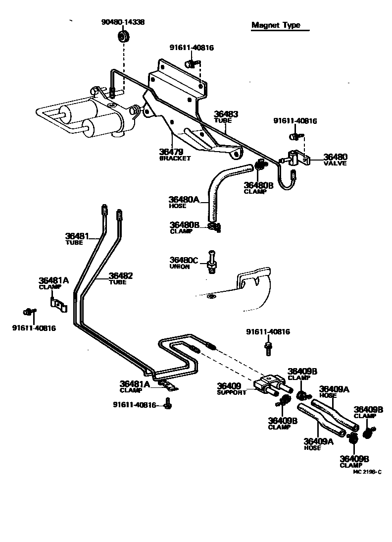 3613 — TRANSFER DIRECT CLUTCH, LOW BRAKE & SUPPORT