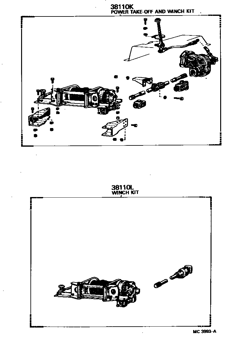 3614 — FRONT DRIVE CLUTCH & GEAR