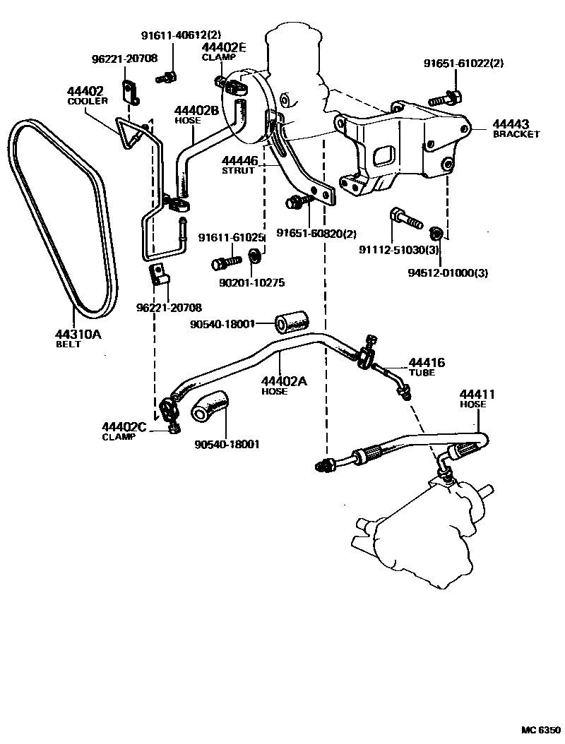 4503 — POWER STEERING TUBE